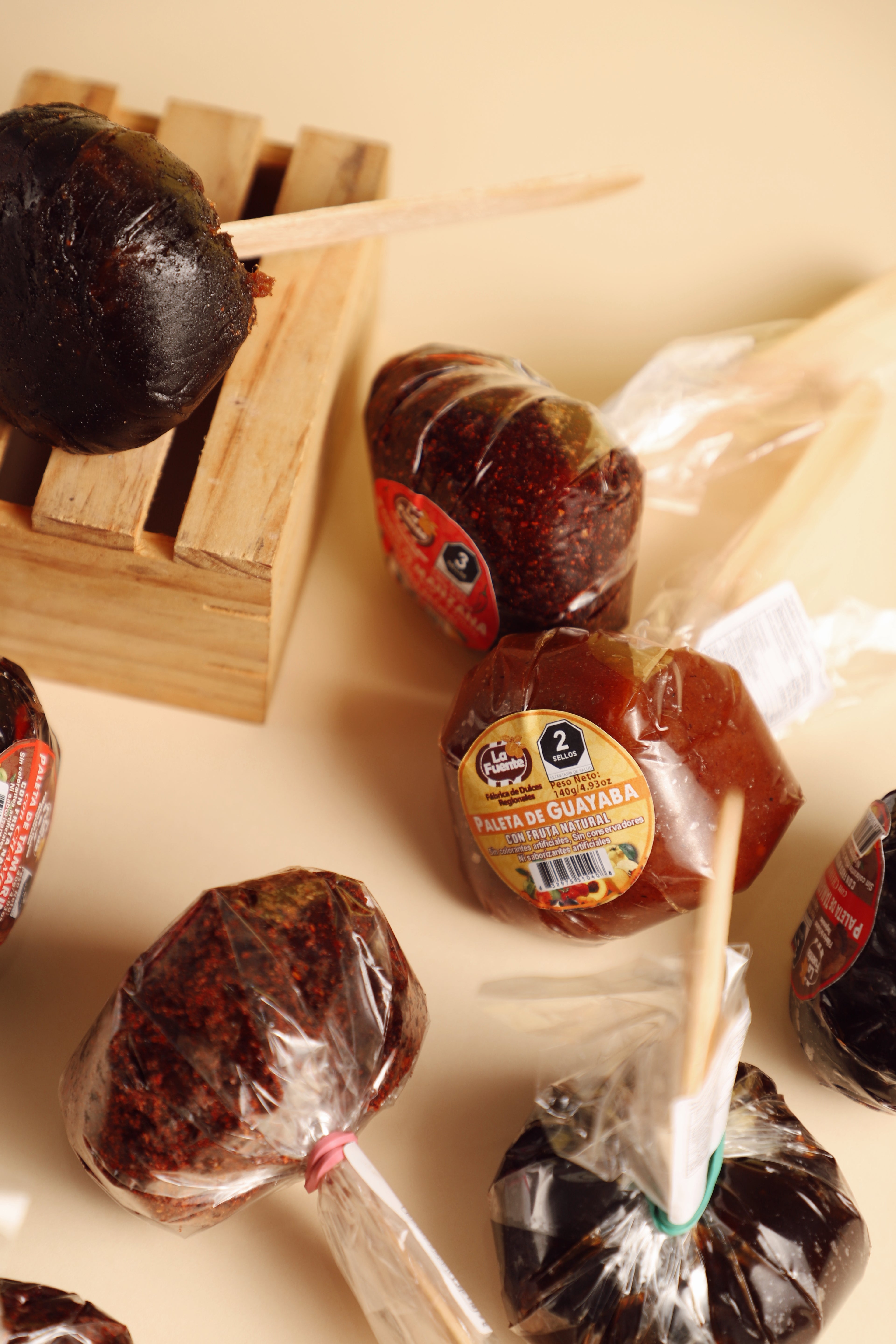 paletas de fruta natural