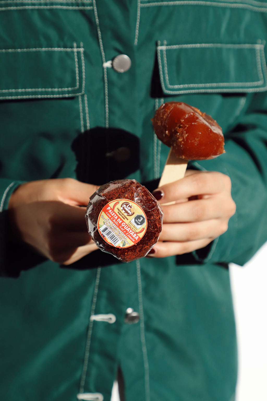 paletas de guayaba natural